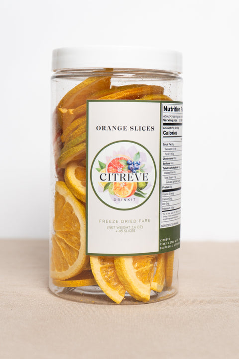 Freeze-Dried Orange Slices