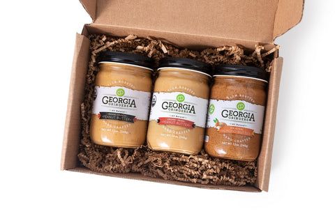 Organic Peanut Butter & Almond Butter: Trio Gift Box