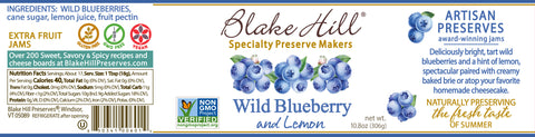 Wild Blueberry Preserve