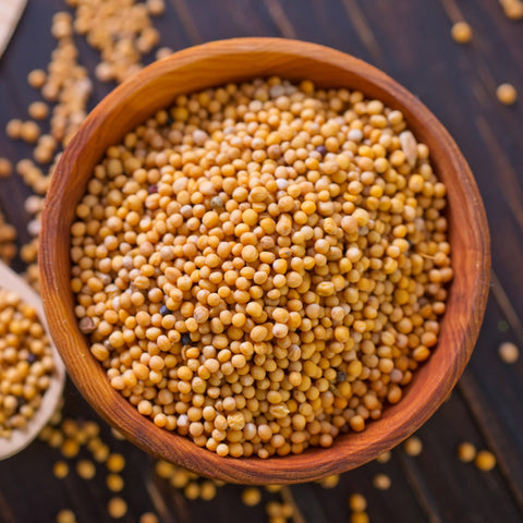 Yellow Mustard Seeds Whole