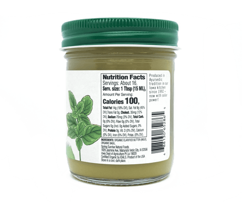 Organic Basil Ghee