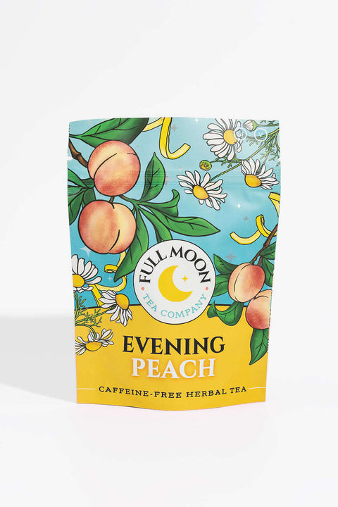 Evening Peach Herbal Caffeine-free Premium Loose Leaf Tea