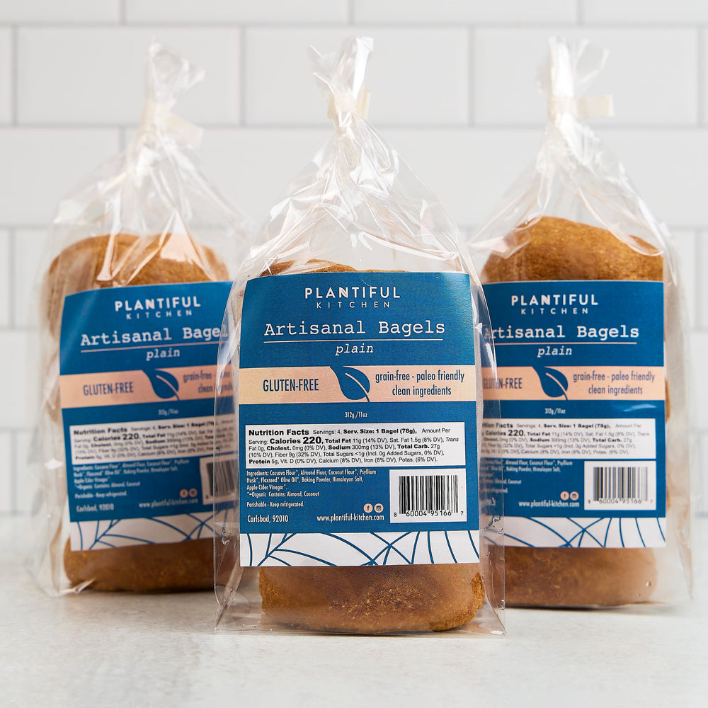 Plantiful Bagels (3 x 4-pack)