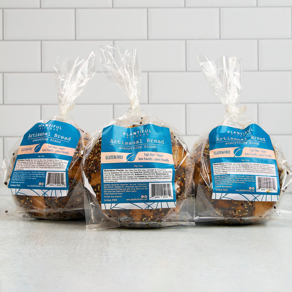 Gluten Free Bread - Everything Bagel Blend (3-pack)