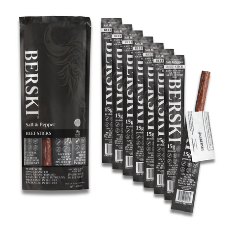 BERSKI Beef Sticks - Salt and Pepper