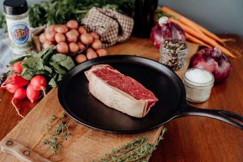 Beef Large NY Strip Steak - 14 oz.