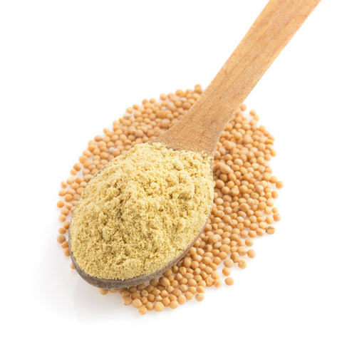 Ground Yellow Mustard Seeds