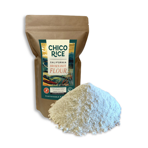 Brown Milled Rice Flour (2 lbs)