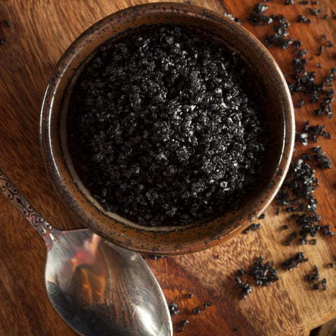 Hawaiian Black Lava Salt (Medium Grain)