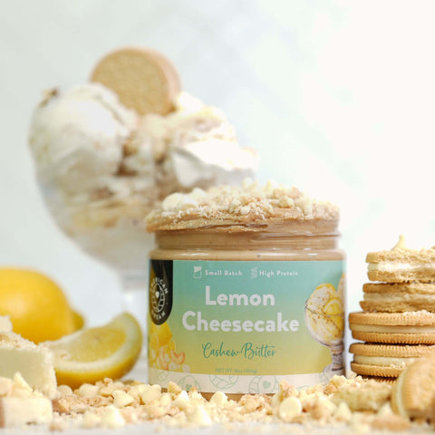 Lemon Cheesecake Ice Cream Cashew Butter