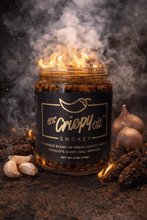 Hot Crispy Oil- SMOKEY-  Chili Crisp