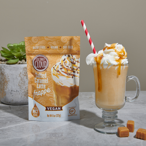 Salted Caramel Frappe - Dairy Free