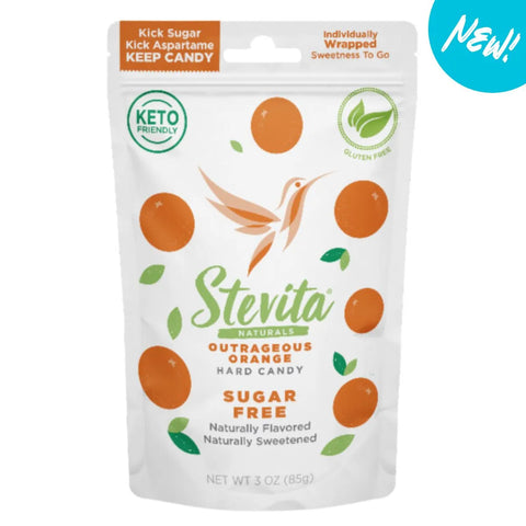 Natural Orange Flavor Sugar-Free Hard Candy: Zesty, Sweet, and Healthy