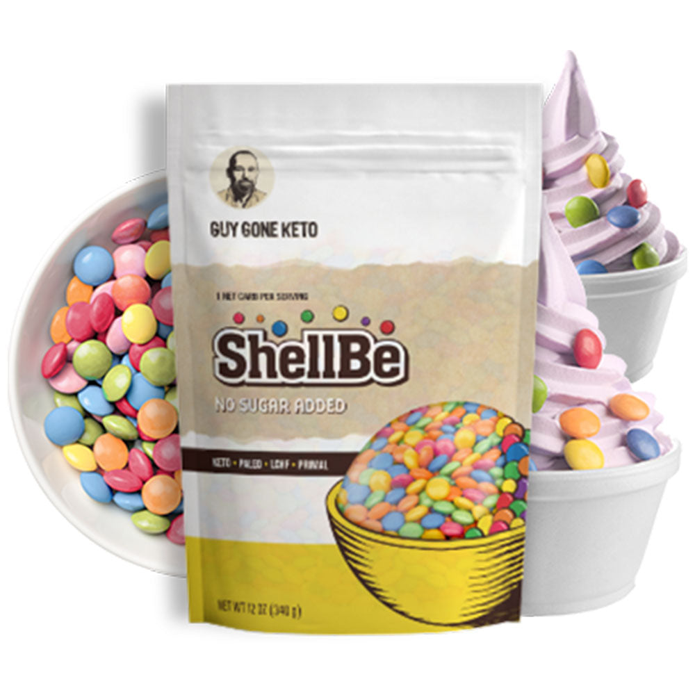 Shellbe Bella Sugar Free Keto Chocolate Dots - M&M-Style Chocolates Buttons, Shellbe ...