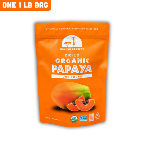 Organic Dried Papaya