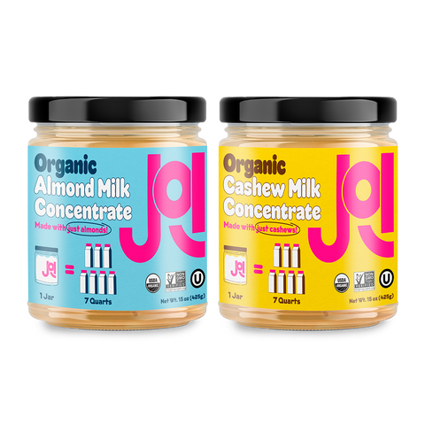 Organic Almond & Organic Cashew 2-Pack