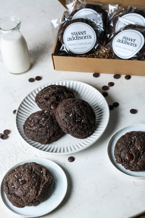 Triple Chocolate Cookies