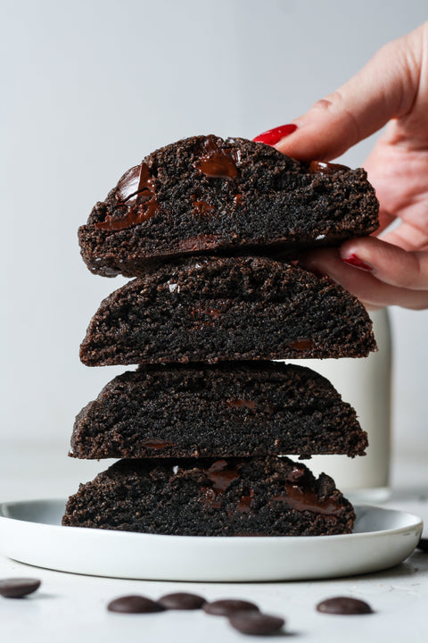 Triple Chocolate Cookies