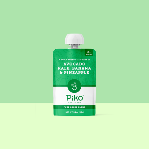 Avocado, Kale, Banana & Pineapple