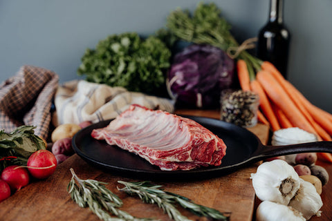 Rack of Lamb Split Loin Roast - 1.5 lbs.