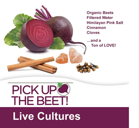 Try Before You Buy - 2 x 2oz Organic Raw Beet Juice Kvass (Code: TRYB4BUY)