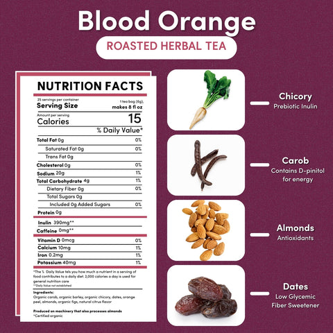 Blood Orange Roasted Herbal Tea