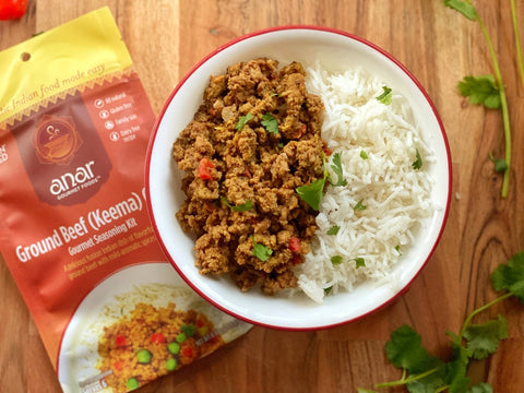 Ground Beef (Keema) Curry Gourmet Seasoning Kit | Family Size