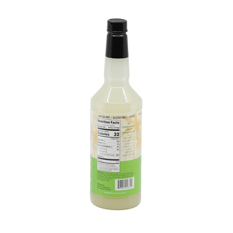 Top Hat Classic Lime Margarita Mix (made with agave nectar & organic lime juice) - 32oz Bottle