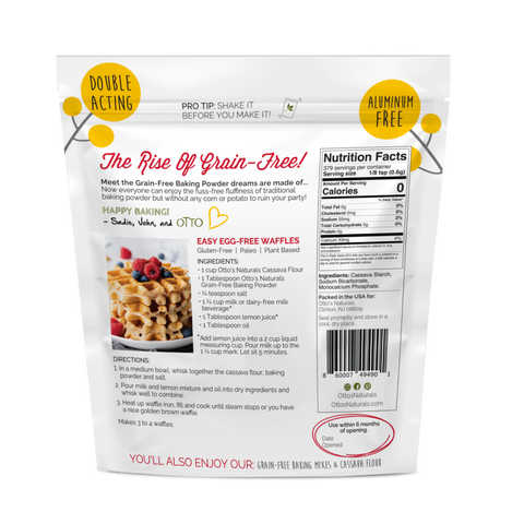 Grain-Free Baking Powder (Corn-Free, Nightshade-Free)