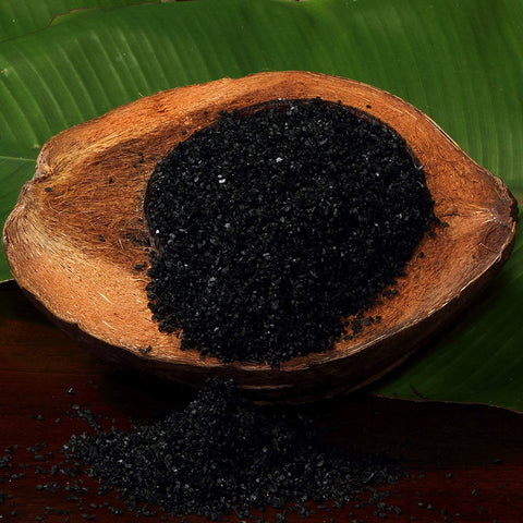 Hawaiian Black Lava Salt (Medium Grain)