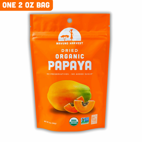 Organic Dried Papaya