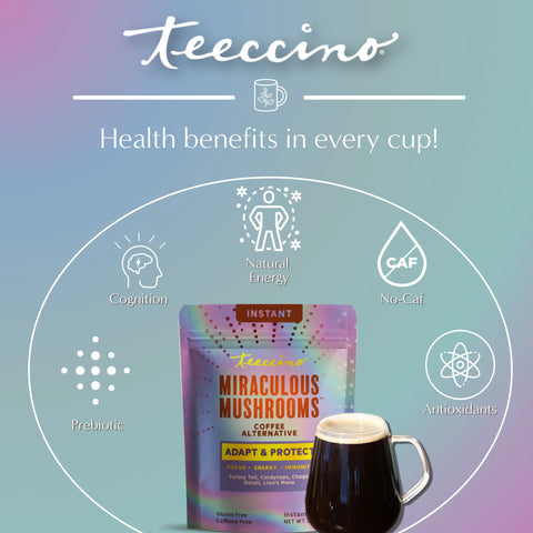 Miraculous Mushrooms® Adapt & Protect Instant Herbal Coffee
