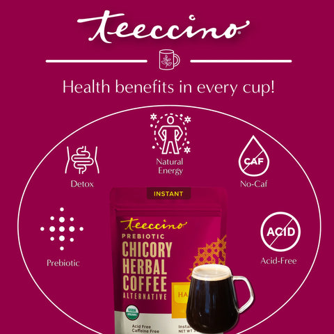 Instant Hazelnut Herbal Coffee