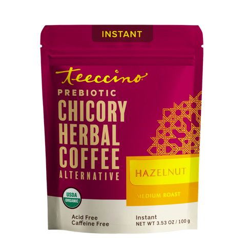 Instant Hazelnut Herbal Coffee