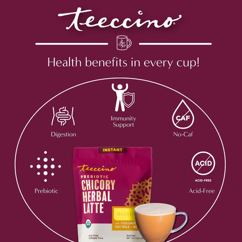 Instant Hazelnut Herbal Latte