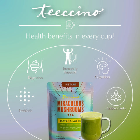 Miraculous Mushrooms® Matcha Latte