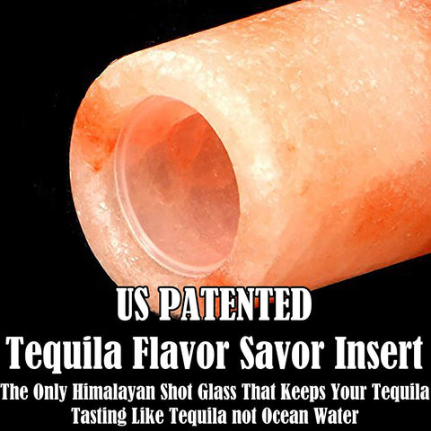 Himalayan Salt Tequila Shooters - 8 Pack (2 Sets of 4 Shot Glasses)