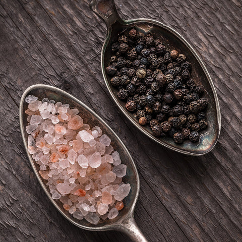 Himalayan Pink Salt (Coarse) & Premium Black Pepper Set