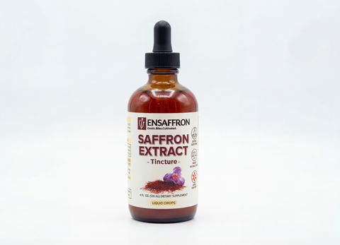 Premium Saffron Extract Tincture (Made With Pure Heray Saffron Threads)