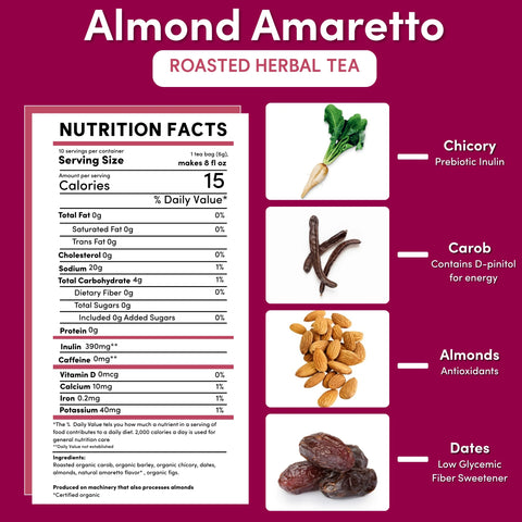 Almond Amaretto Roasted Herbal Tea