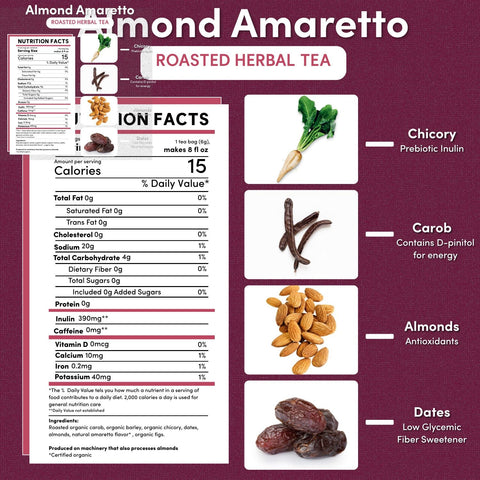 Almond Amaretto Roasted Herbal Tea