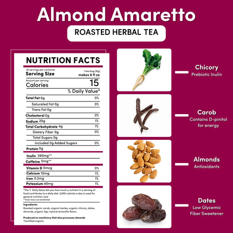 Almond Amaretto Roasted Herbal Tea