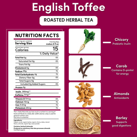 English Toffee Roasted Herbal Tea