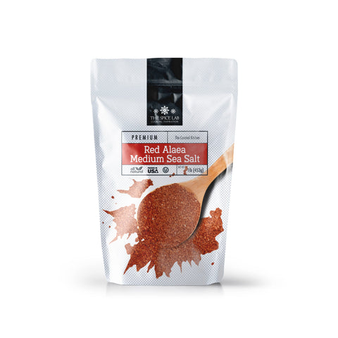 Hawaiian Red Alaea Sea Salt (Medium Grain)