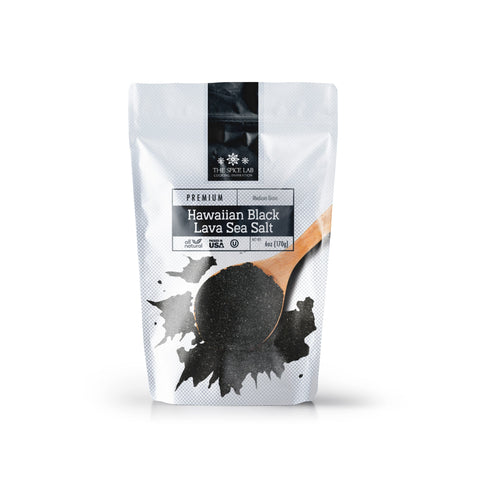 Hawaiian Black Lava Salt (Fine Grain)