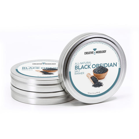 Black Obsidian Salt Cocktail Rimmer