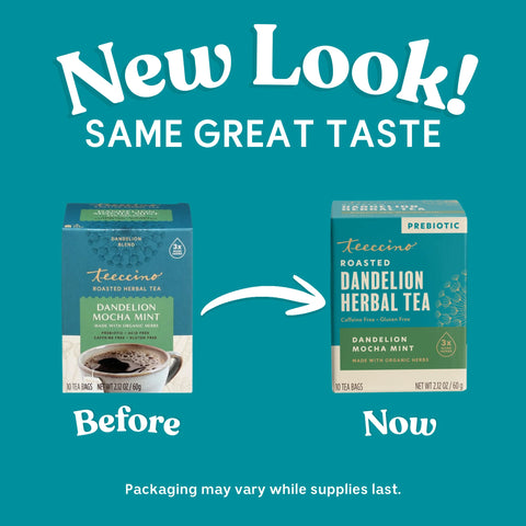 Dandelion Mocha Mint Roasted Herbal Tea
