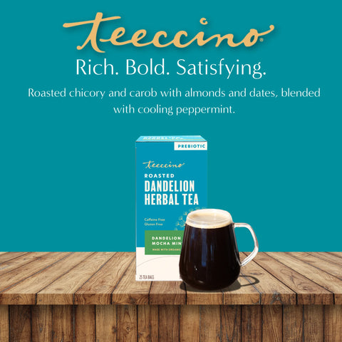 Dandelion Mocha Mint Roasted Herbal Tea