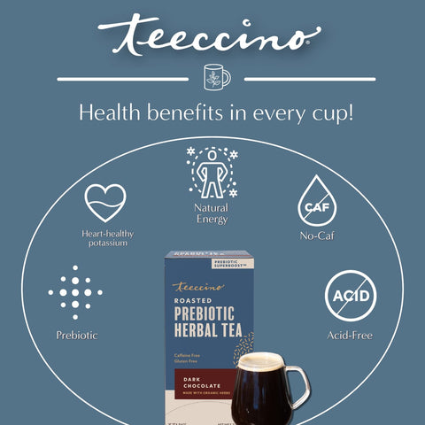 Dark Chocolate Prebiotic SuperBoost Herbal Tea