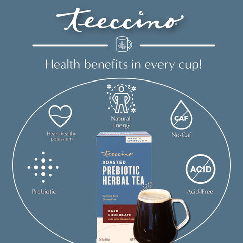Dark Chocolate Prebiotic SuperBoost Herbal Tea